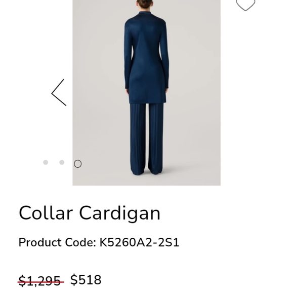 ST. JOHN Timeless Elegance Navy Blue Boucle Topper Coat Gold Clasp HW Classics - Picture 11 of 12